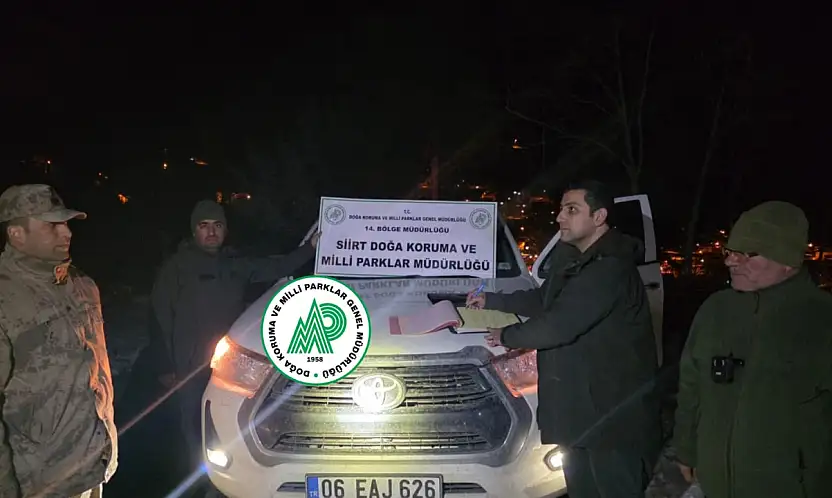 Siirt'te kaçak avcılığa ağır ceza: 4 kişiye 75 bin TL para cezası