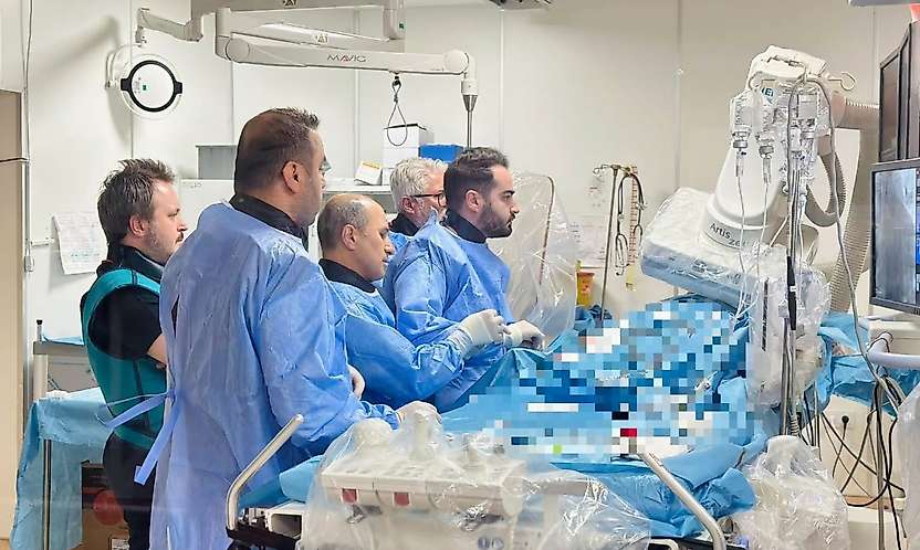 Siirt'te Kalp Damar Tedavisinde Bir İlk: Orbital Aterektomi Başarıyla Uygulandı