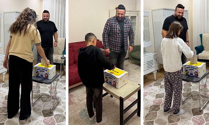 Siirt'te Koruma Altındaki Çocuklar İçin Temsilci Seçimi Yapıldı