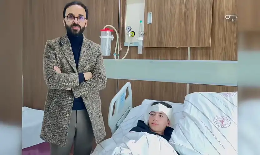 Siirt'te kulak akıntısı şikâyetiyle başvuran çocuk hastada ciddi kitle tespit edildi