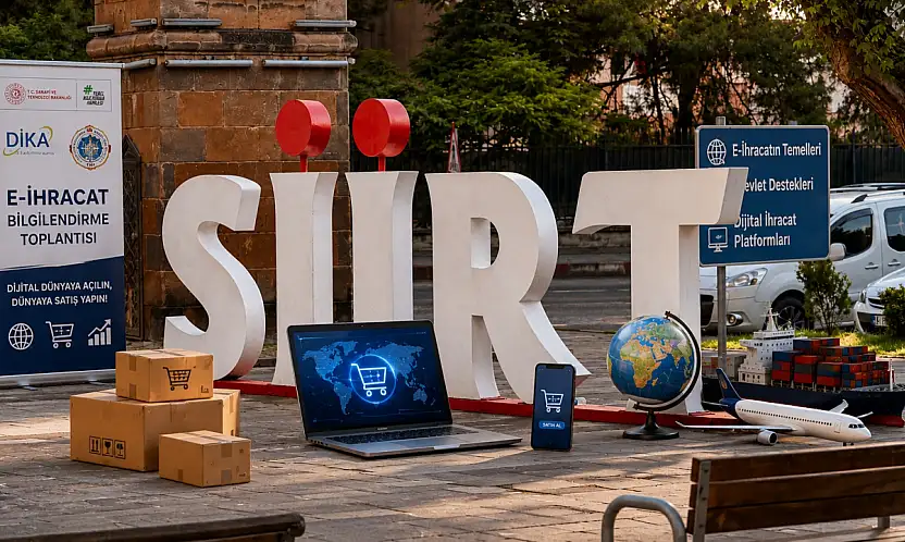 Siirt'te Küresel Pazarlara Açılmanın Yolları Anlatılacak