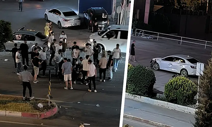 Siirt'te motosiklet kazası: Motokurye hastanelik oldu