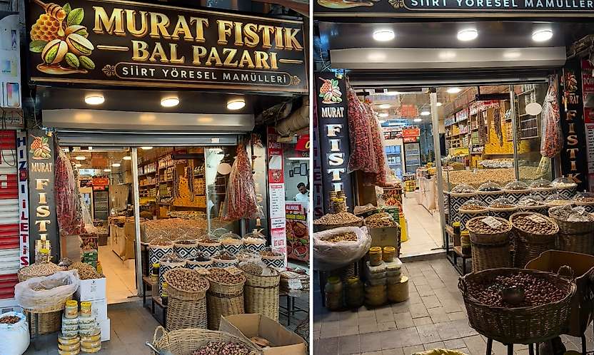 Siirt'te Murat Fıstık Bal Pazarı Açıldı