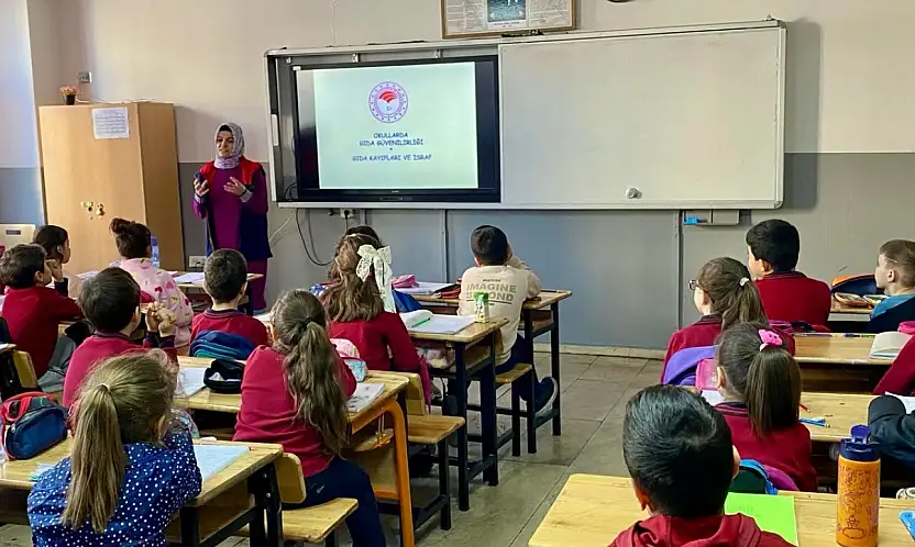 Siirt'te okullarda gıda güvenliği eğitimleri sürüyor