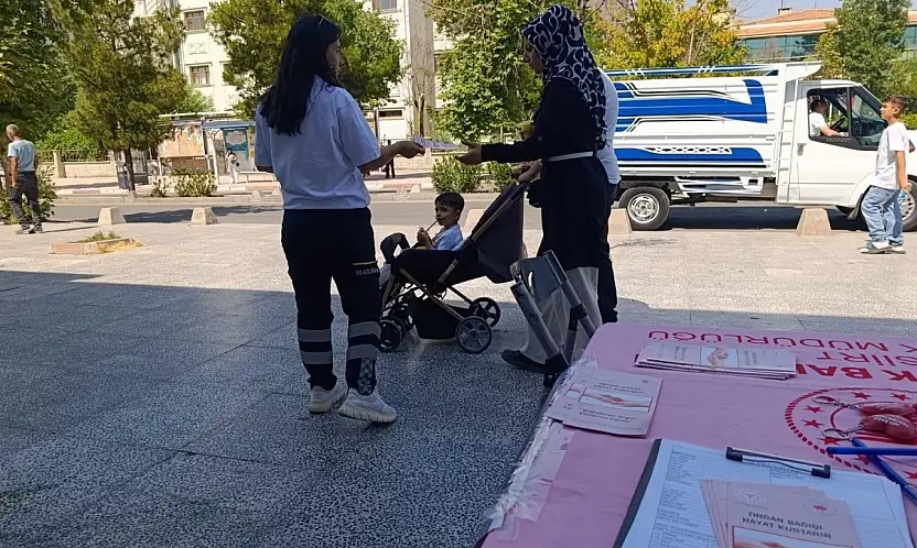 Siirt'te Organ Bağışı İçin Farkındalık Standı Kuruldu