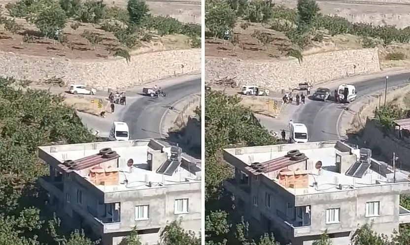 Siirt'te Patpat Sağlık Personelini Taşıyan Servise Çarptı: 1 Yaralı