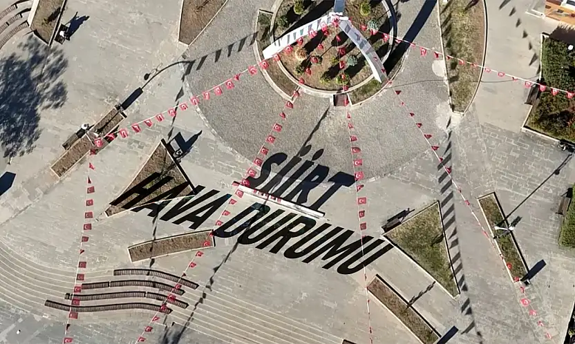 Siirt'te pazar günü hava nasıl olacak? Siirt için 5 günlük hava durumu