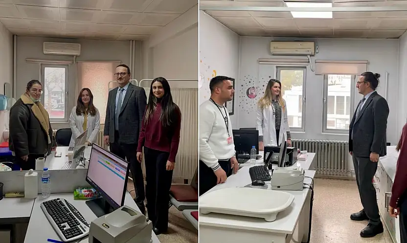 Siirt'te Pervari Devlet Hastanesi'nde SDS denetimi yapıldı