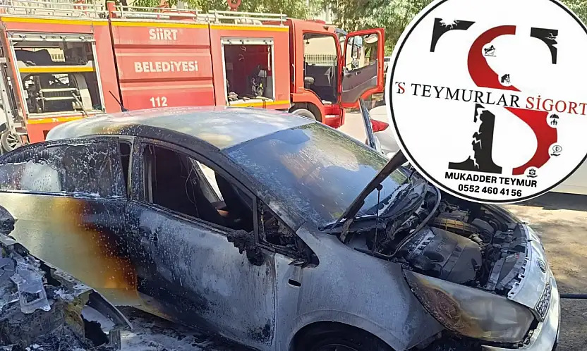 Siirt'te Peş Peşe Araç Yangınları Sonrası Teymurlar Sigortadan Kritik Uyarı