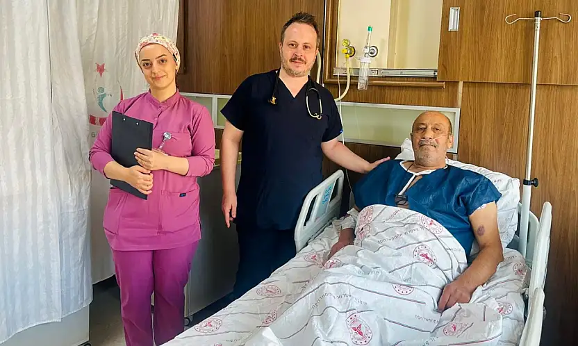 Siirt'te Riskli Kalp Hastasına Başarılı Koroner Müdahale