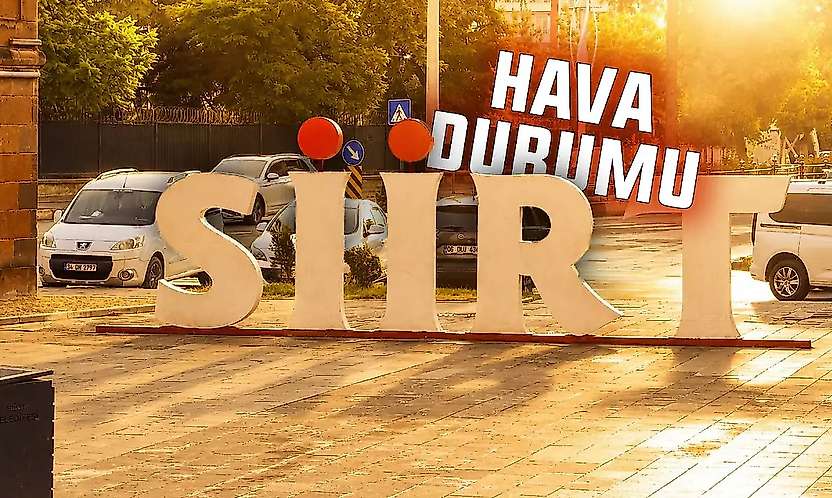 Siirt'te Sıcak Hava Devam Edecek: Meteoroloji 5 Günlük Hava Durumunu Açıkladı