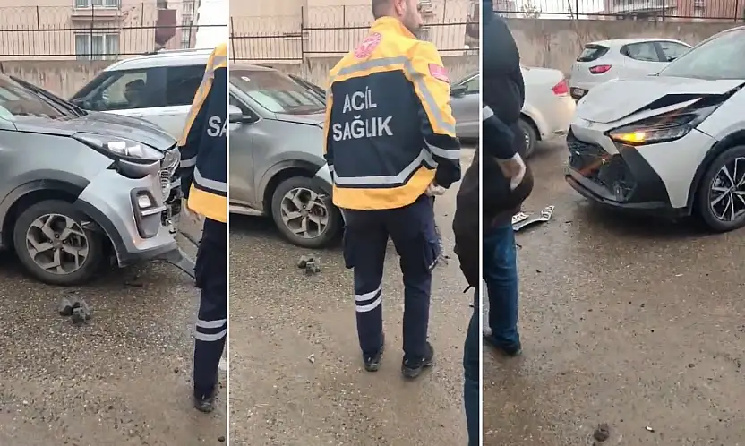 Siirt'te Trafik Kazası: İki Araç Kafa Kafaya Çarpıştı