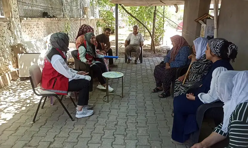 Siirt'te Tulumtaş Köyü Sakinlerine Evlilik Kredisi ve Kadına Yönelik Şiddetle Mücadele Eğitimi