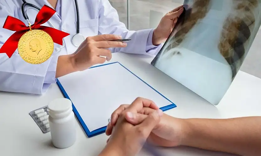 Siirt'te ücretsiz kanser taramasına katılanlara çeyrek altın verilecek