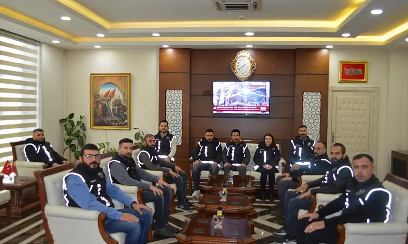 Siirt'te uyuşturucuyla mücadele eden narkotik şubeye başarı belgesi