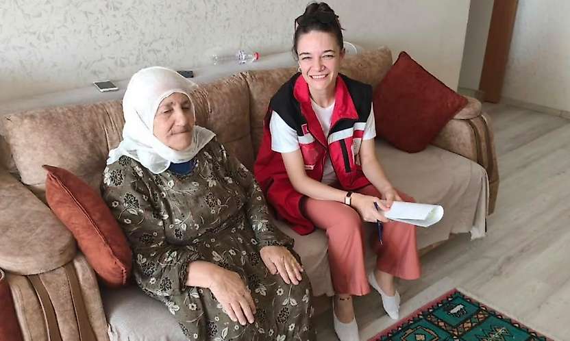 Siirt'te vazife malulü ailesine hane ziyareti gerçekleştirildi