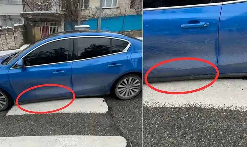 Siirt'te yapılan kasis araca zarar verdi: Vatandaştan belediyeye tepki