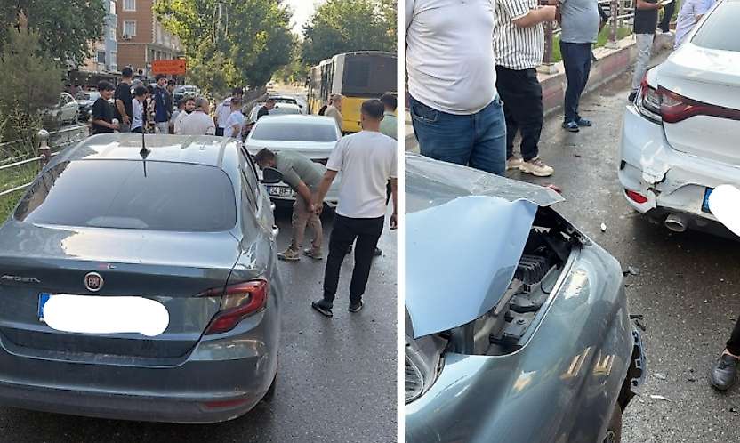 Siirt'te Yaya Geçidinde Kaza: Yayaya Yol Veren Araca Arkadan Çarptı