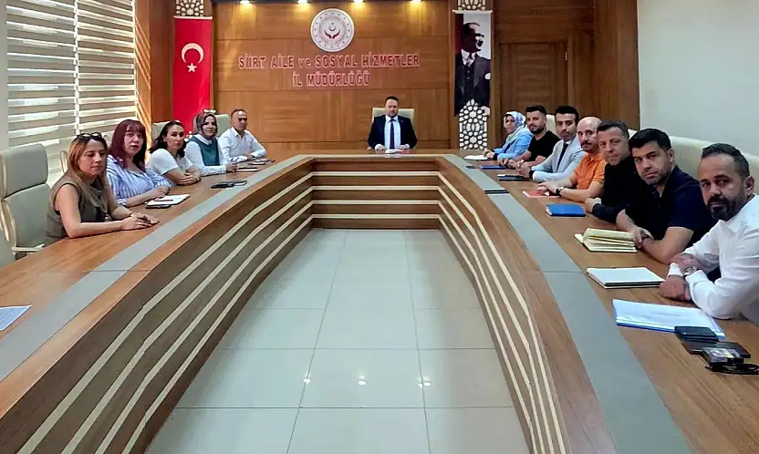Siirt'te Yaz Dönemi Sosyal Hizmet Planlaması Yapıldı