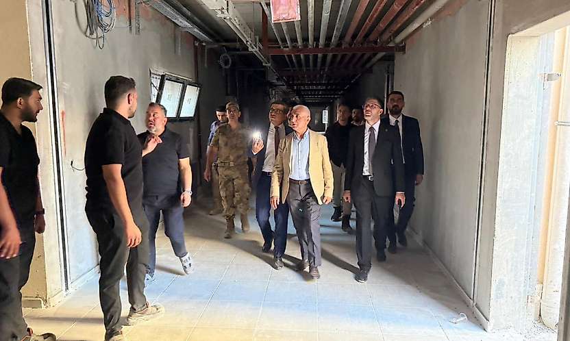 Siirt'te Yeni Cezaevi Projesinde Sona Gelindi: Mervan Gül Ve Abdulhekim Gider İnceledi