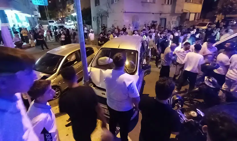 Siirt'te Zincirleme Kaza Sonrası Kavga: Polis Güçlükle Ayırdı