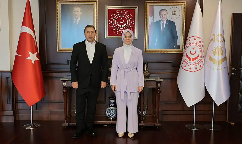 Siirt TSO Başkanı Güven Kuzu, Bakan Göktaş'ı ziyaret etti
