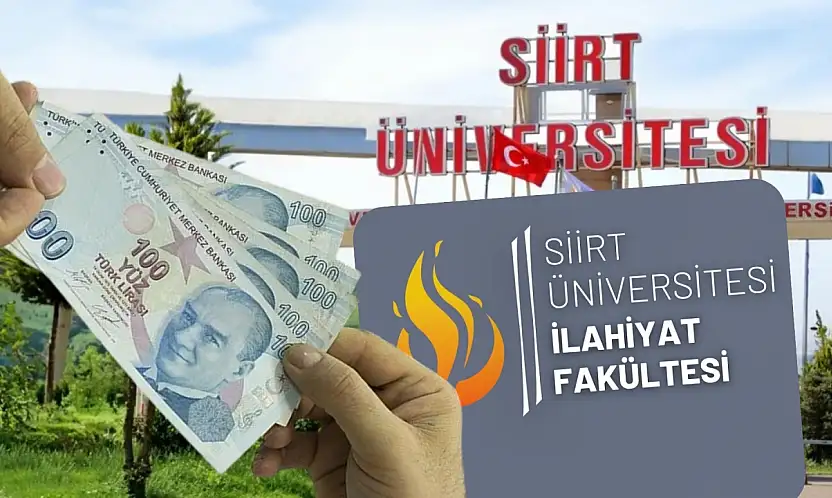 Siirt Üniversitesi İlahiyat Fakültesi'ni Tercih Edenlere 10 Bin TL'ye Varan Burs Desteği