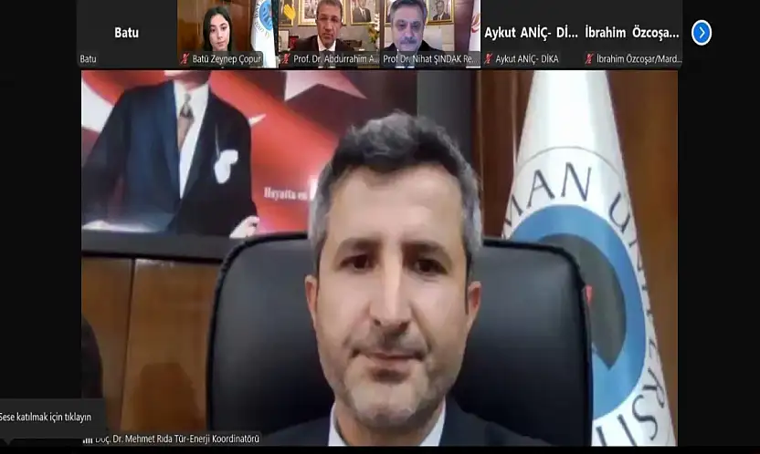 Siirt Üniversitesi'nin yer aldığı Enerji Akademisi'nde ilk ders yapıldı