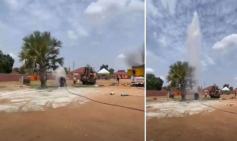 Siirt Vakfı Uganda'daki Yetimhaneye Su Kuyusu Açtı