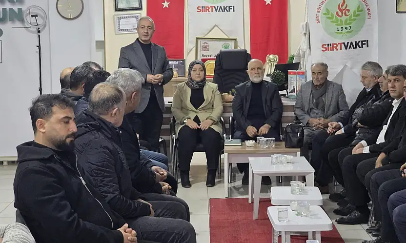 Siirt Vakfı, Siirt'in gelişimi için mahalle ve köy muhtarlarıyla bir araya geldi