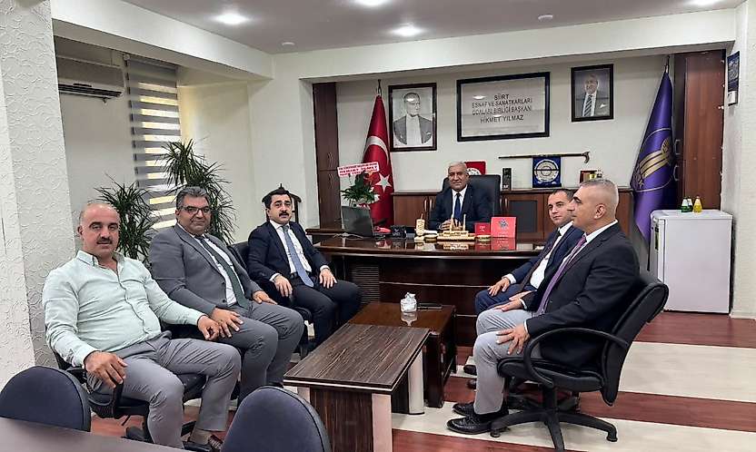 Siirt Vali Yardımcılarından Esnaf Odasına Ahilik Haftası Ziyareti