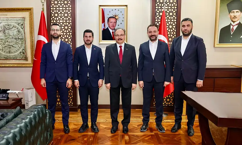 Siirt Valisi Kızılkaya, TÜGVA Heyetini Makamında Kabul Etti