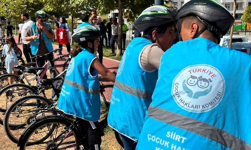 Siirtli Çocuklar İklim İçin Pedal Çevirdi