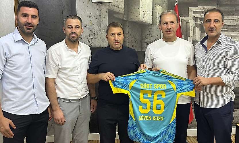 Siirtspor'dan Güven Kuzu'ya Ziyaret: Yeni Sezon Öncesi Destek Mesajı