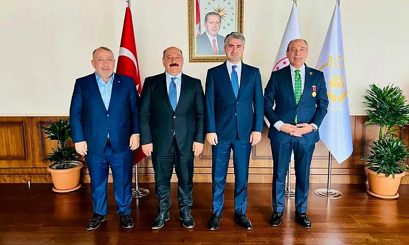 Solmaz, Gündüz ve Erdem Ankara'da Bakan Yardımcısı Tarıkdaroğlu ile Görüştü