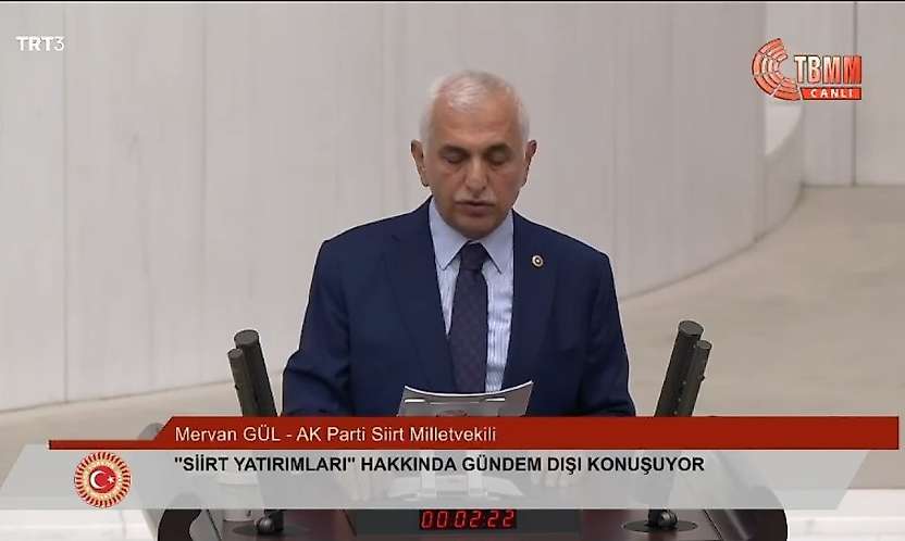 TBMM'de Siirt yatırımları açıklandı: 9 ayda 6 milyar liralık 167 proje