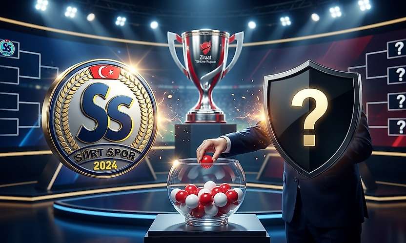 TFF Duyurdu: Siirtspor FK'nın Kura Çekimi Yarın Saat 15:00'te!
