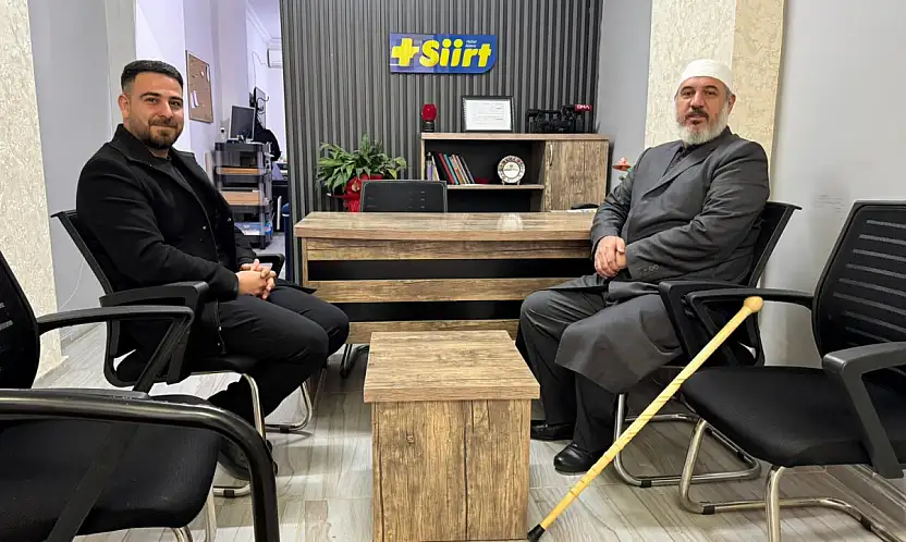 Tillo Âlimi Molla İsmail Hakkı Toprak'tan Artı Siirt Haber Ajansı'na Ziyaret