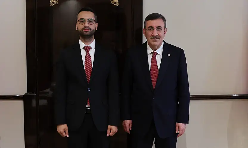 TÜGVA Siirt İl Başkanı Abdullah Tetik'ten Cumhurbaşkanı Yardımcısı Cevdet Yılmaz'a Ziyaret