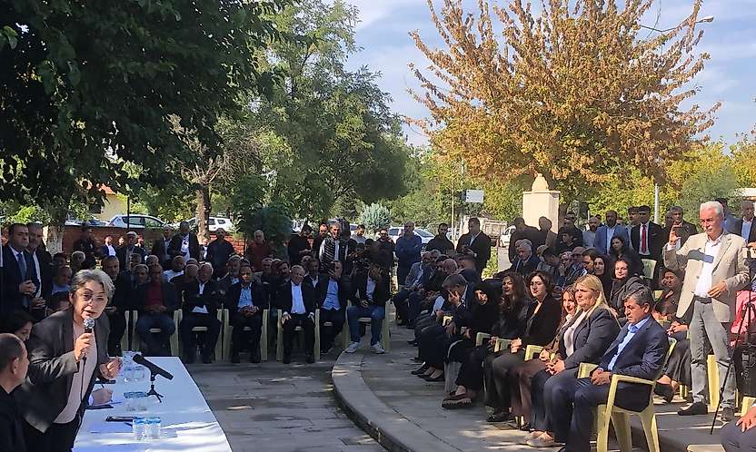 Tuncer Bakırhan, Pervin Buldan ve DEM Parti Yöneticileri Siirt Kurtalan'da Bütçe Görüşmelerini Başlattı