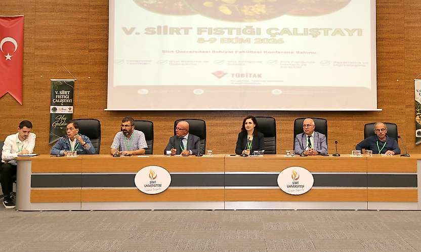 V. Siirt Fıstığı Çalıştayı Siirt Üniversitesinde Düzenlendi: Üretimden Pazarlamaya Sorunlar Ele Alındı
