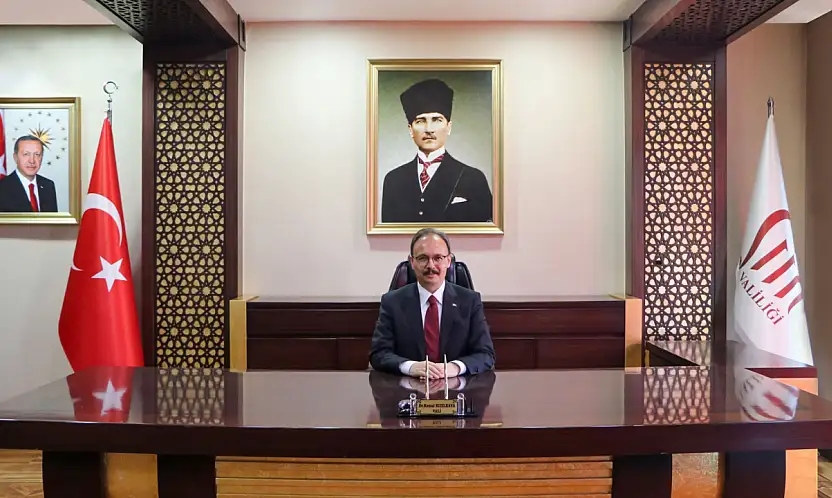 Vali Kızılkaya'dan 10 Ocak İdareciler Günü mesajı