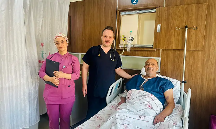Yüksek Riskli Kalp Hastası Siirt Eğitim ve Araştırma Hastanesi'nde Başarıyla Tedavi Edildi