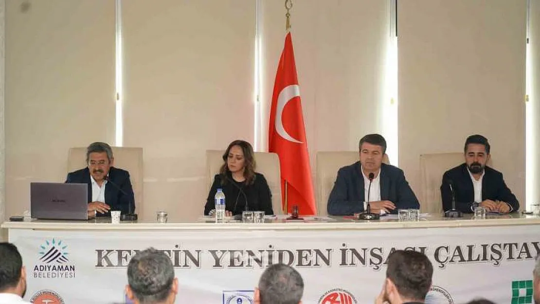 'Kentin yeniden inşası' çalıştayı düzenlendi