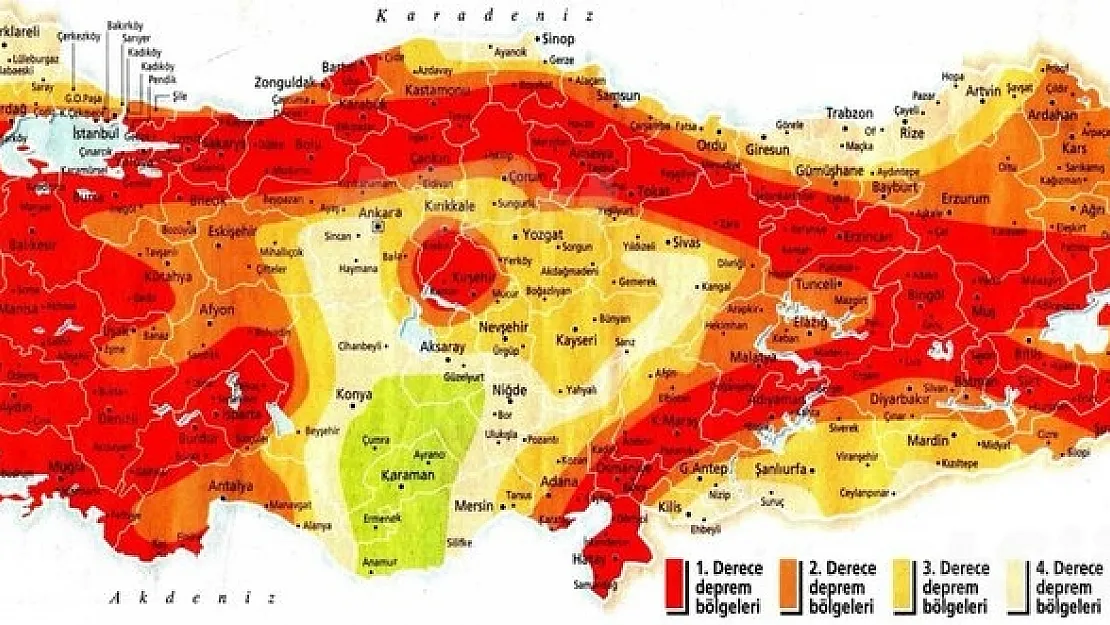 Evinizin altında fay var mı? Hemen Tıklayarak  öğrenin