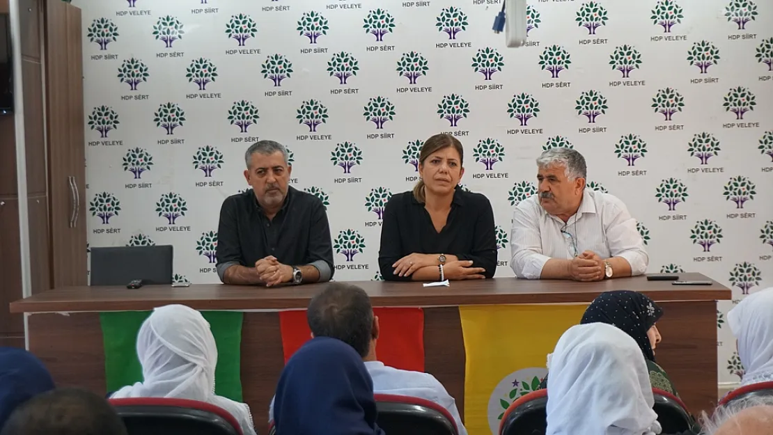 HDP'den Yasaklanan Basın Açıklaması Kararlarına Tepki