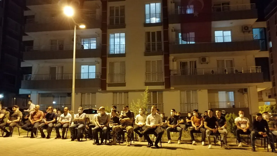 Siirt'te Şehit Olan Asker ve Polisler İçin Mevlid Okutuldu