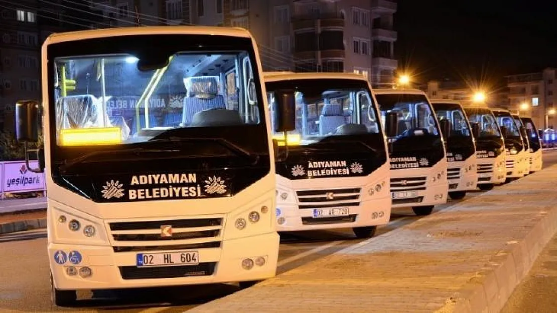 11 Ayda Adıyaman'da 8 milyon 74 bin yolcu taşındı