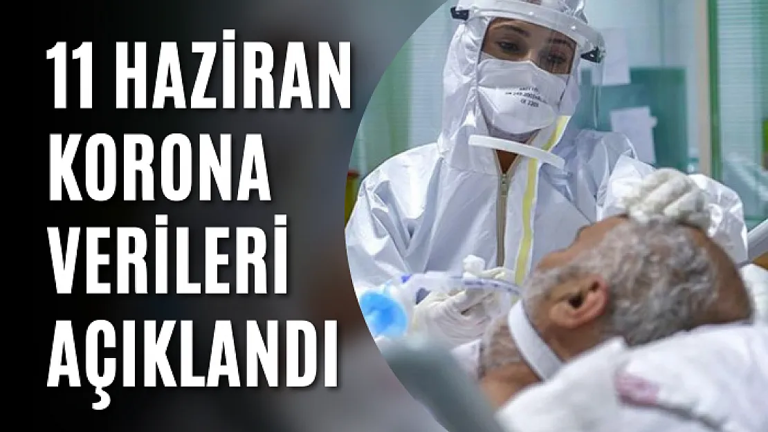11 Haziran korona verileri açıklandı