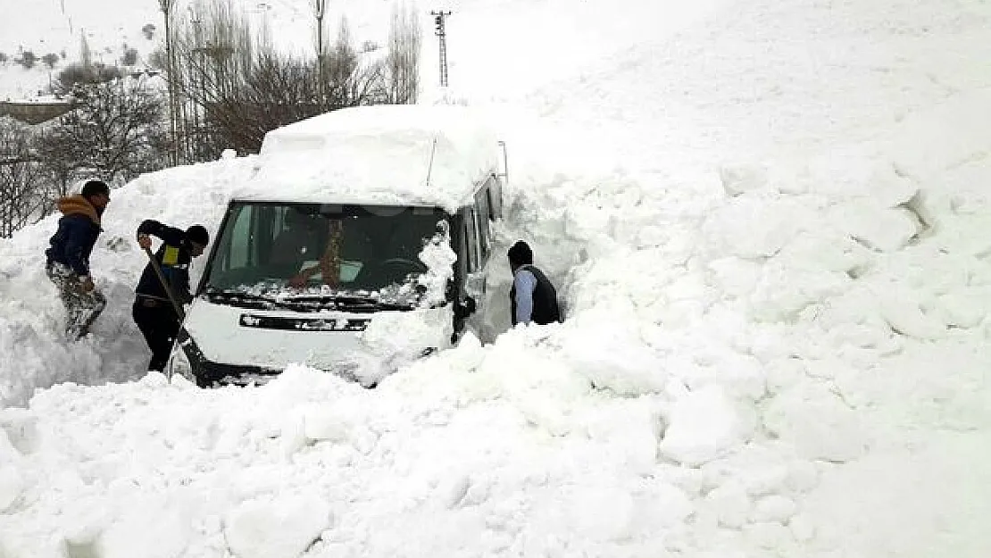 Doğu'daki 4 il için çığ uyarısı